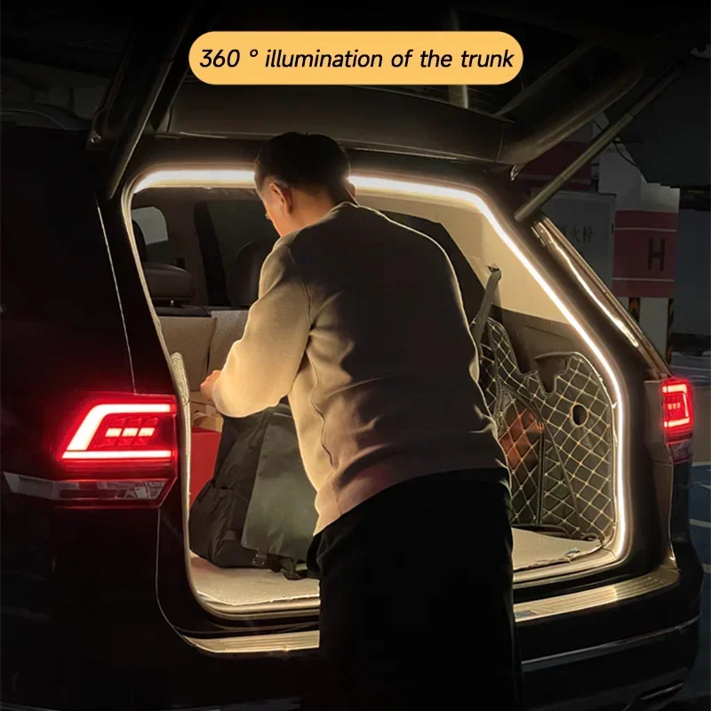 

For Leading Ideal Li LiXiang L6 L7 L8 L9 Trunk Ambient Light Welcome Lighting Modification Car Interior Modification Accessories