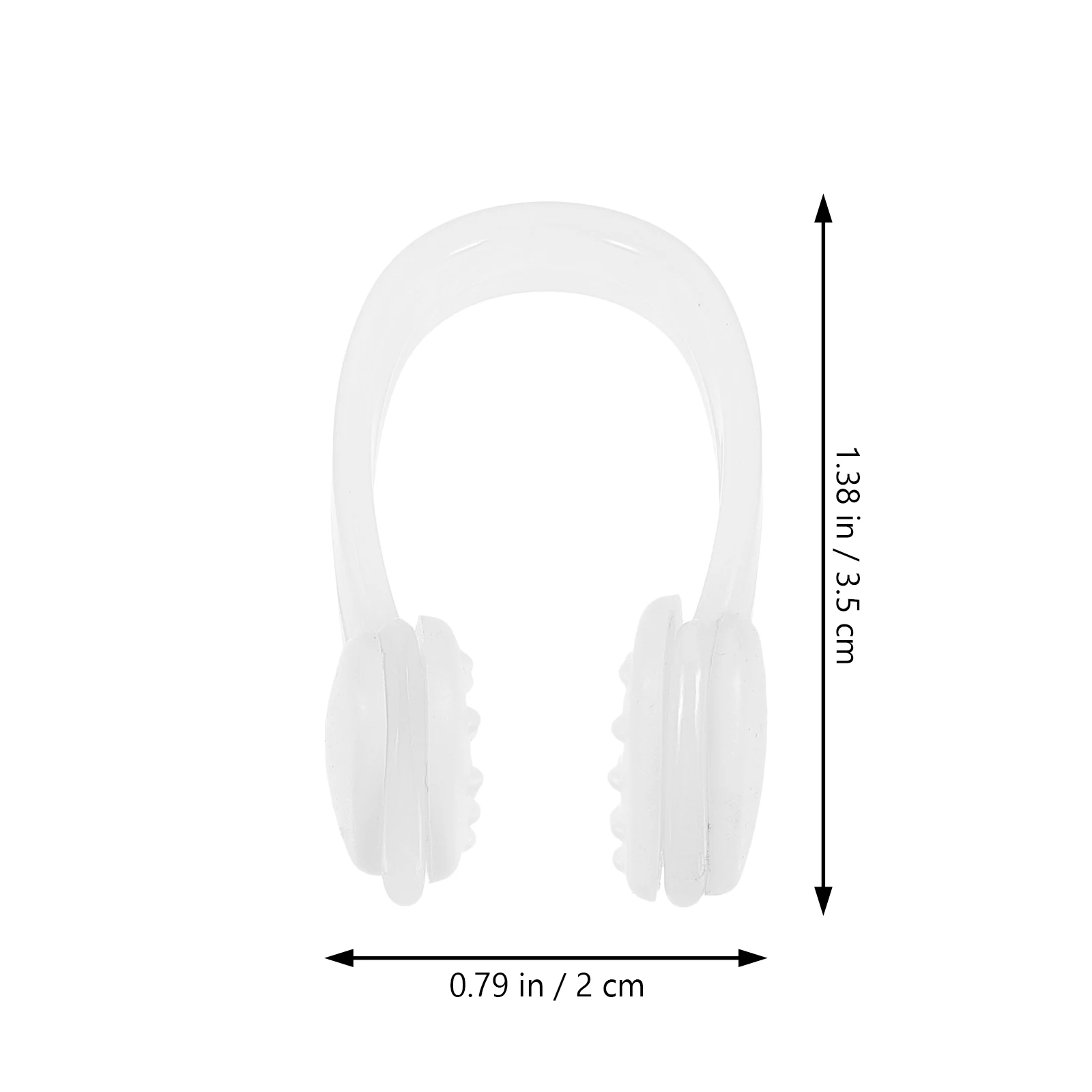 

Anti-choking Nose Clip Clips Nosebleeds Plug Cover for Swimming Protector s Plugs Water Ear Silica Gel Pool Guard Child