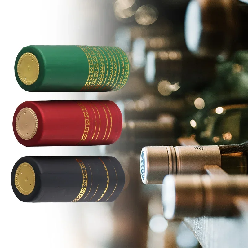 

PVC Heat Shrink Cap, Barware Accessories, Brewing Wine Bottle Seal Covers, 10Pcs