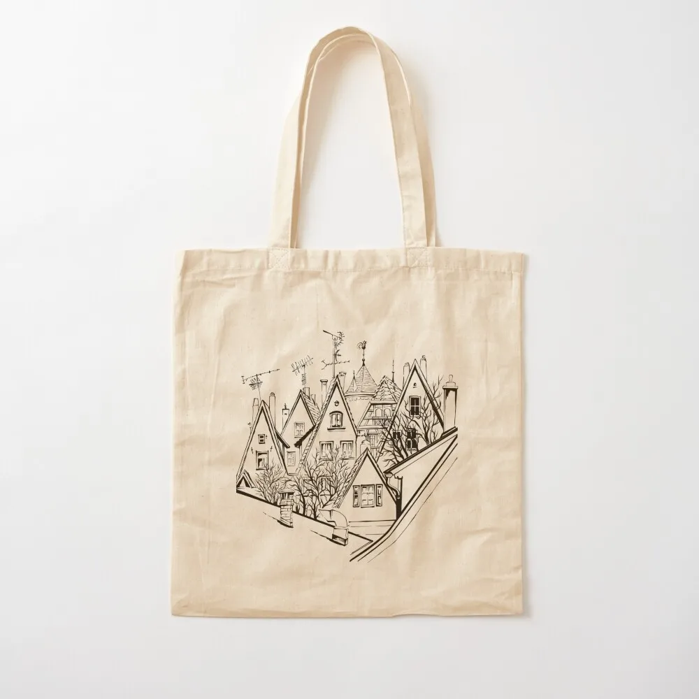 Medieval old town of Rothenburg ob der Tauber, Bavaria, Germany Tote Bag canvas bags eco pack