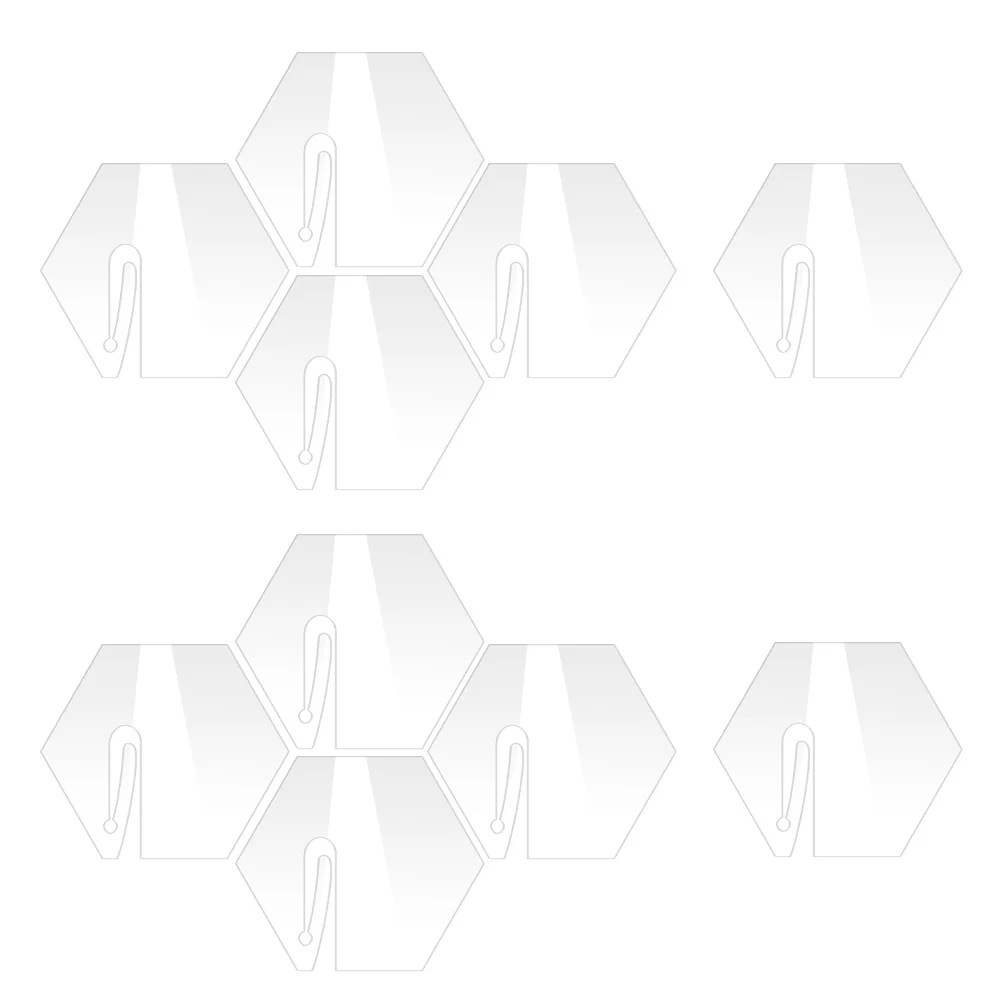 10 قطعة علامات مشروبات أكريليك شفافة فارغة مستديرة ملصقات مشروبات للحفلات لتقوم بها بنفسك كأس للنبيذ سحر الزفاف عيد ميلاد استحمام الطفل