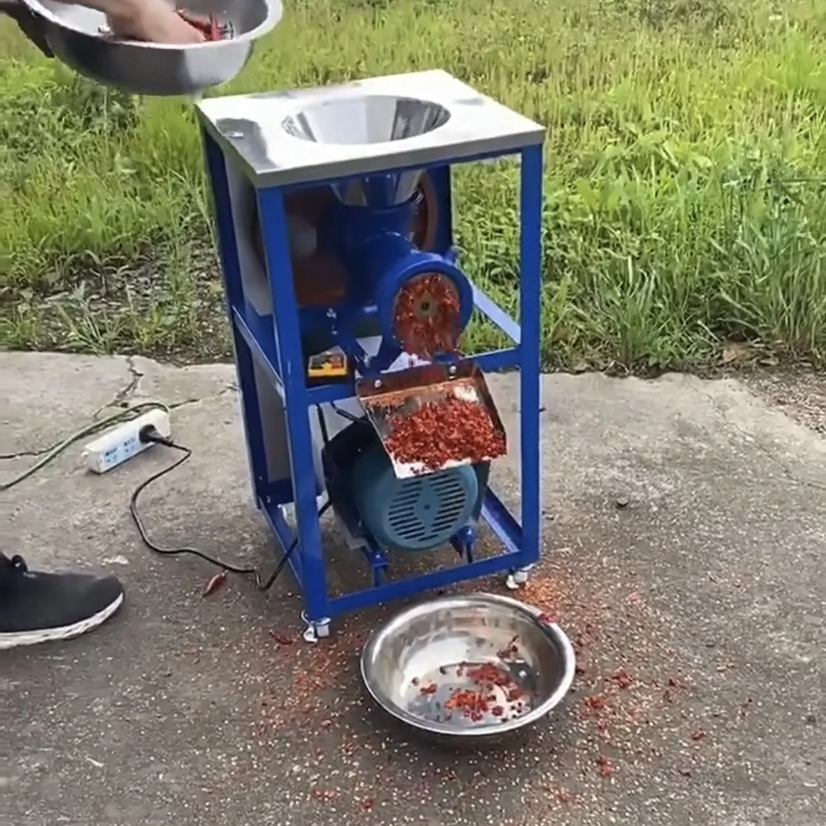 Picadoras de carne eléctricas, máquina de rebanadas de fractura de hueso picado, picadora de pescado y cerdo, procesador de alimentos, máquina de carne molida de 3000w