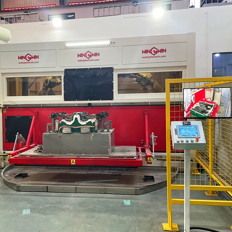 ABB-Robot de découpe à jet d'eau CNC, 2600