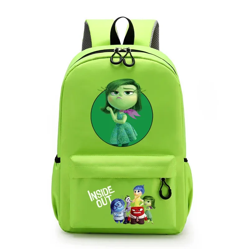 Disney Inside Out 2 School Bag Cartoon Anime Kid Boy Girl zaino adolescente stampato zaino studente Book Bag zaino bambini