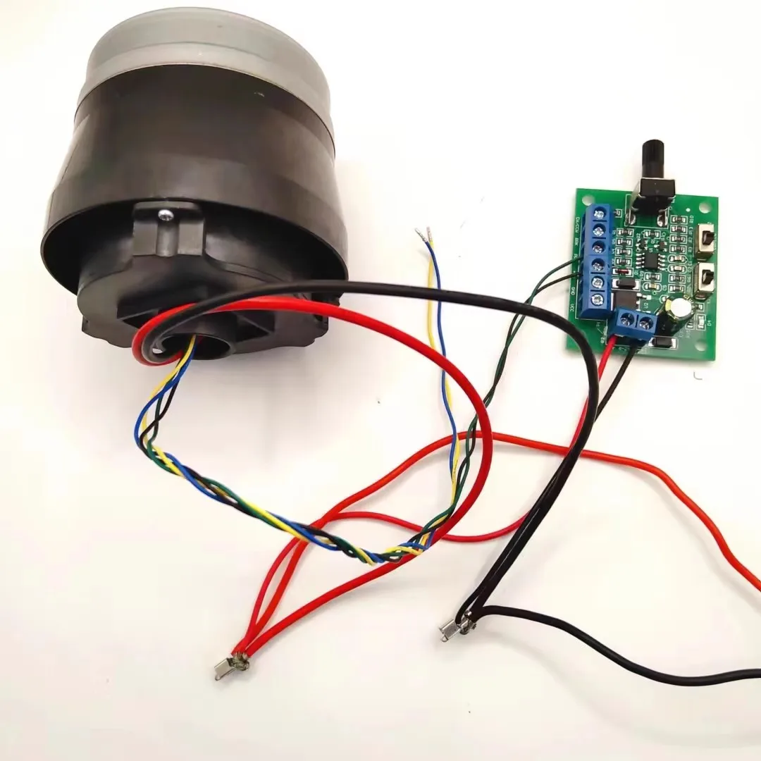 65mm KW65-815-A01 DC24V DC28.8V 150W High Speed DC Brushless Fan Vacuum Cleaner Motor Built-In Driver + Speed Control Board