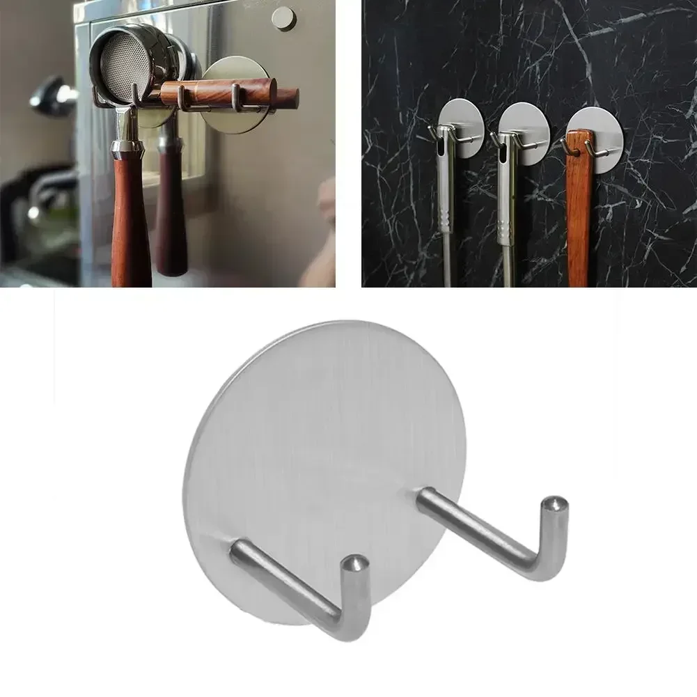 51/53/54/58mm Coffee Bottomless Portafilter Wall Rack Stainless Steel Bracket Suitable For 51mm/53mm/54mm/58mm Coffee Handles