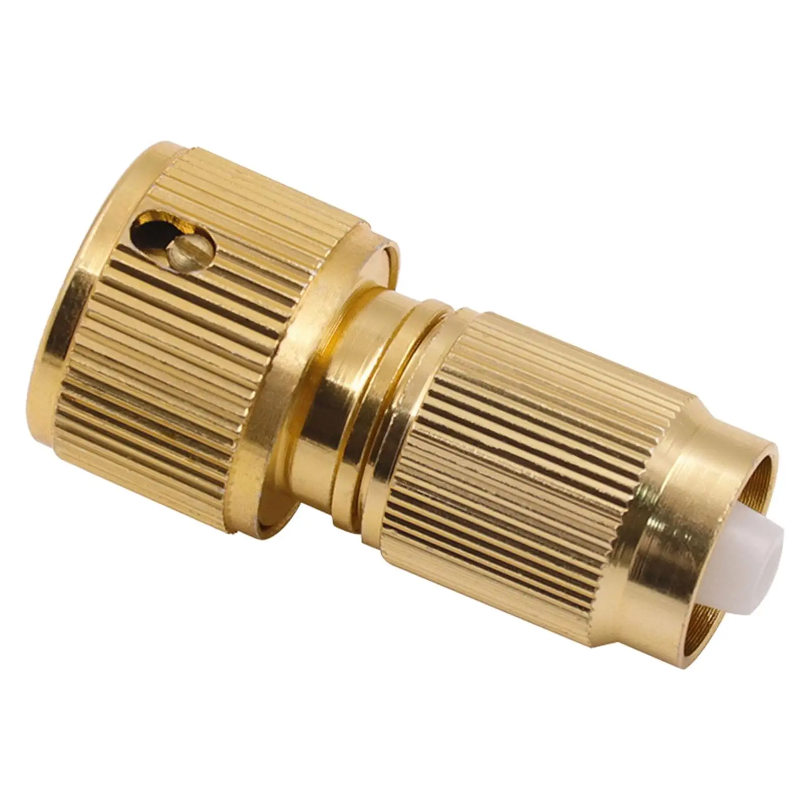 

Garden Hose Repair Connector Retractable Aluminum Hose End Mender Thread Fitting