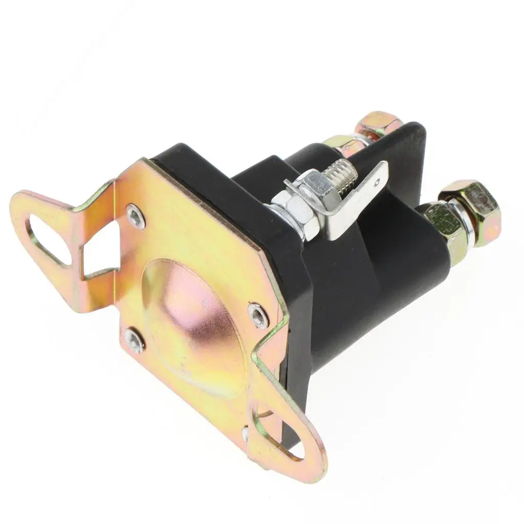 Relé Solenoide de Arranque de 12V, Pieza Metálica de Alta Calidad para Tractor Murray 7701100MA, Repuesto Electrónico