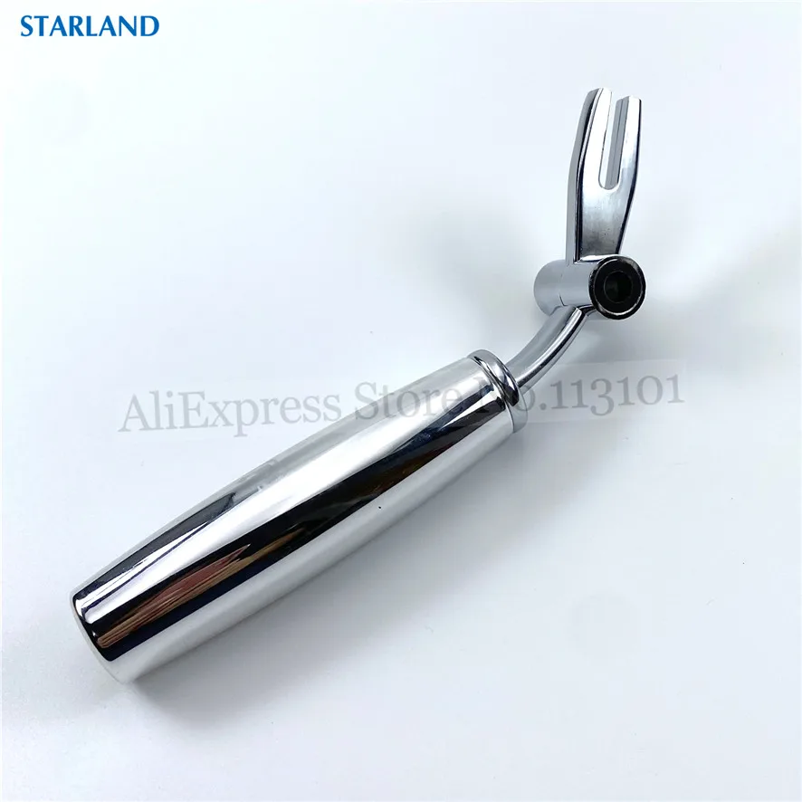 مقبض معدني رافعة قطع الغيار ، فضي اللون مقبض المناسب من MK BJ لينة تخدم آلات الآيس كريم ، 1