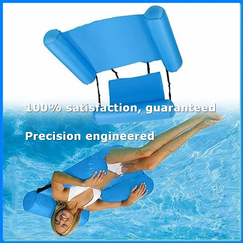 Aufblasbarer Pool-Sessel für Erwachsene, Faltbarer Tragbarer Schwimmsitz …