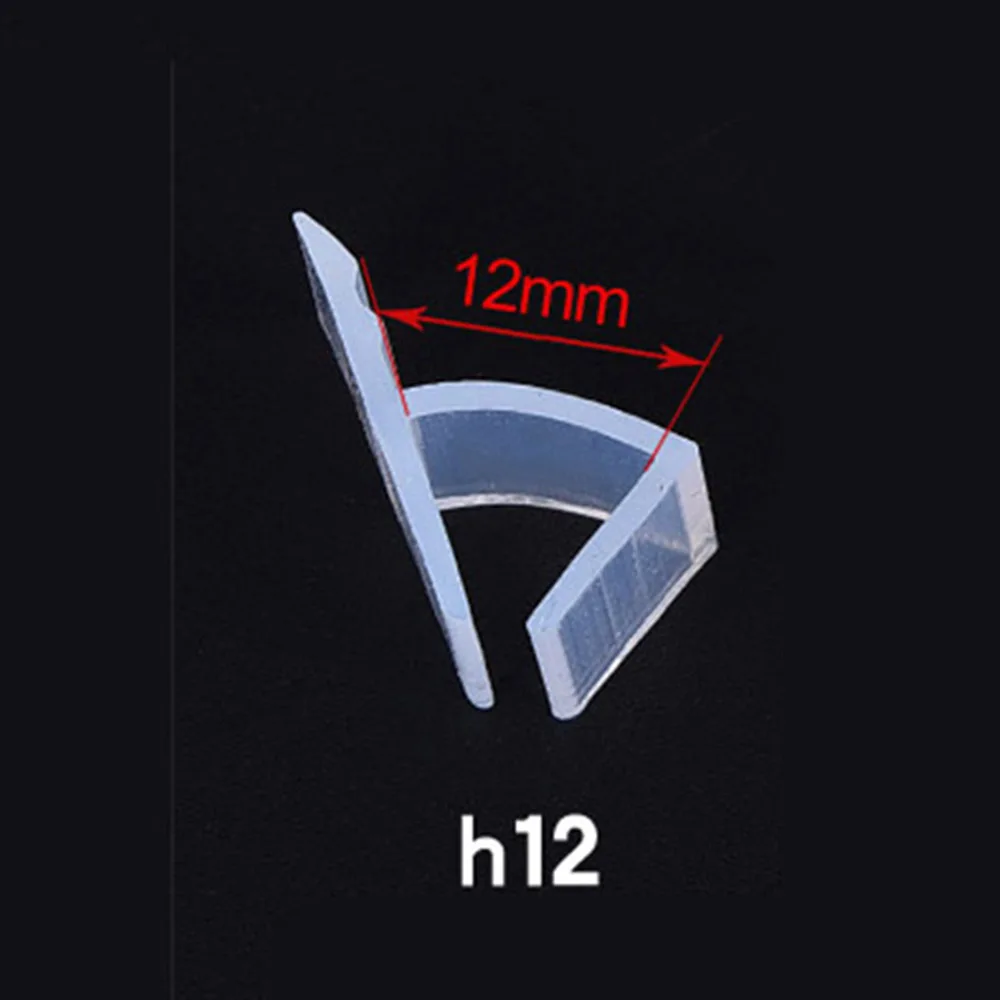 Useful Convenient Seal Strip Flexible Glass Window Hardware Screen Sealing Shower Door Silicone Rubber Transparent Waterproof