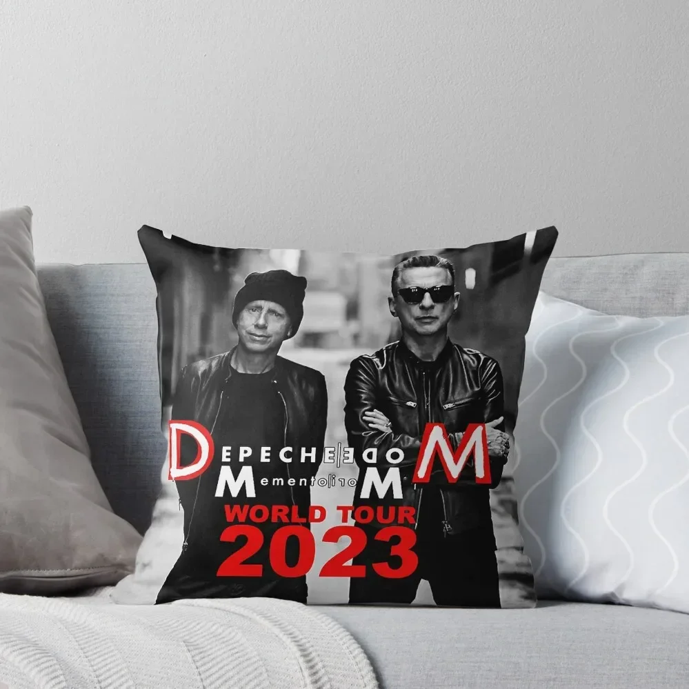 the musician mode USA 1990,mode live Tour Throw Pillow Luxury Pillow Cover Bed pillowcases Pillow