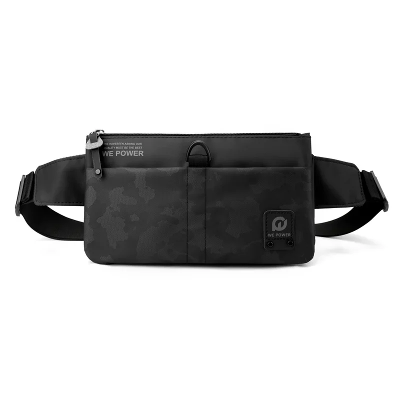 Pacote de cintura impermeável Homem Esportes Correndo Saco de cintura para homens Mobile Phone Holder Belt Bag Ginásio Fitness Travel Pouch Chest