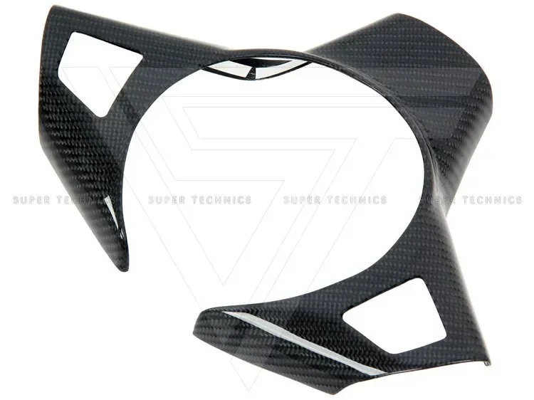 For 2004-2009 5 Series E60 E61 Interior Trim Carbon Fiber Wheel Cover view 2