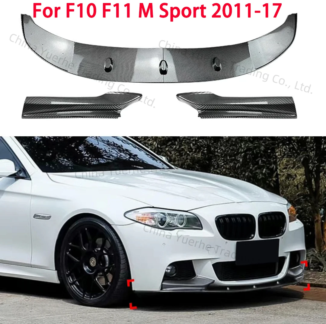 

F10 F11 Передний бампер для BMW 5 серии F10 535i 528i M Sport 2011 2012 2013 2014 2015 2016 Передний бампер из АБС-пластика