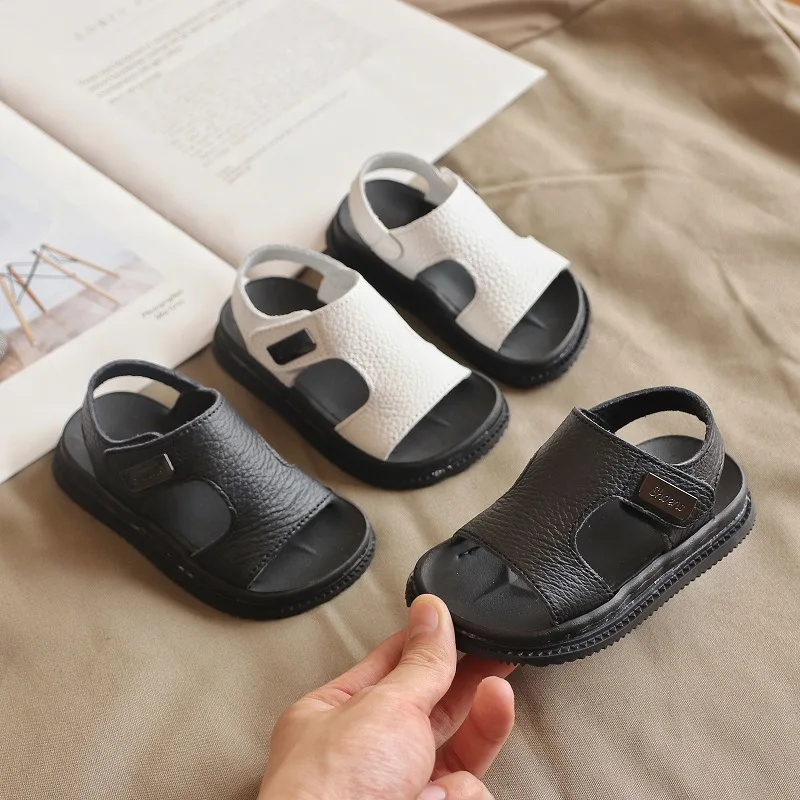 Baby Sandals Summer Old Soft Sole Anti-slippery Children Sport Leather Beach Sandal Baby Toddler Shoe Zapatos Para Mujeres Tenis