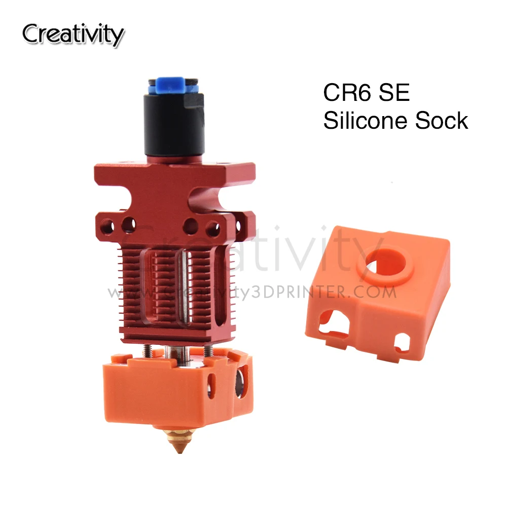 CR-6 SE/Max/Ender 3 Max Neo 3D Printer Heater Block Silicone Cover For CR-6 SE/MAX/Ender 3 Max Neo 3D Printer Extruder Block