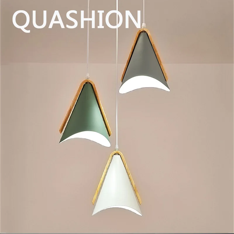 

LED Pendant Lights Nordic Iron Bedroom Bedside Pendant Lamp Fashion Bar Restaurant Luminaria Indoor Home Decors Lighting Lustre