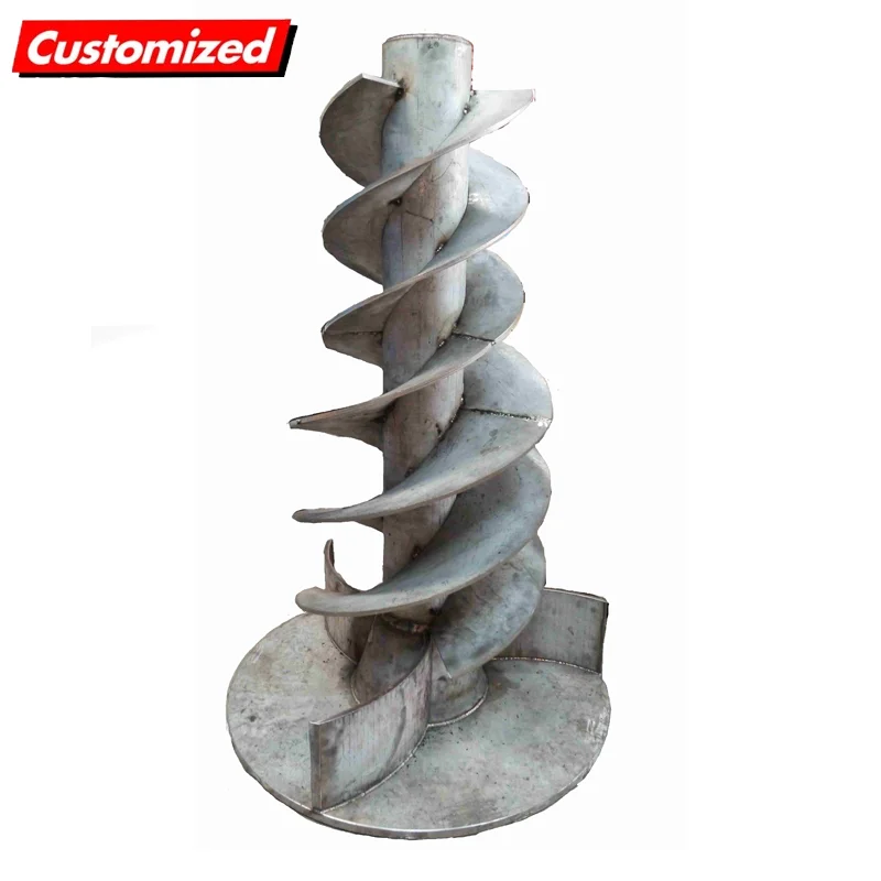 

Изготовленные на заказ винты с регулируемым шагом с ЧПУ и сварочные винты для транспортировки смешивания или промышленного оборудования