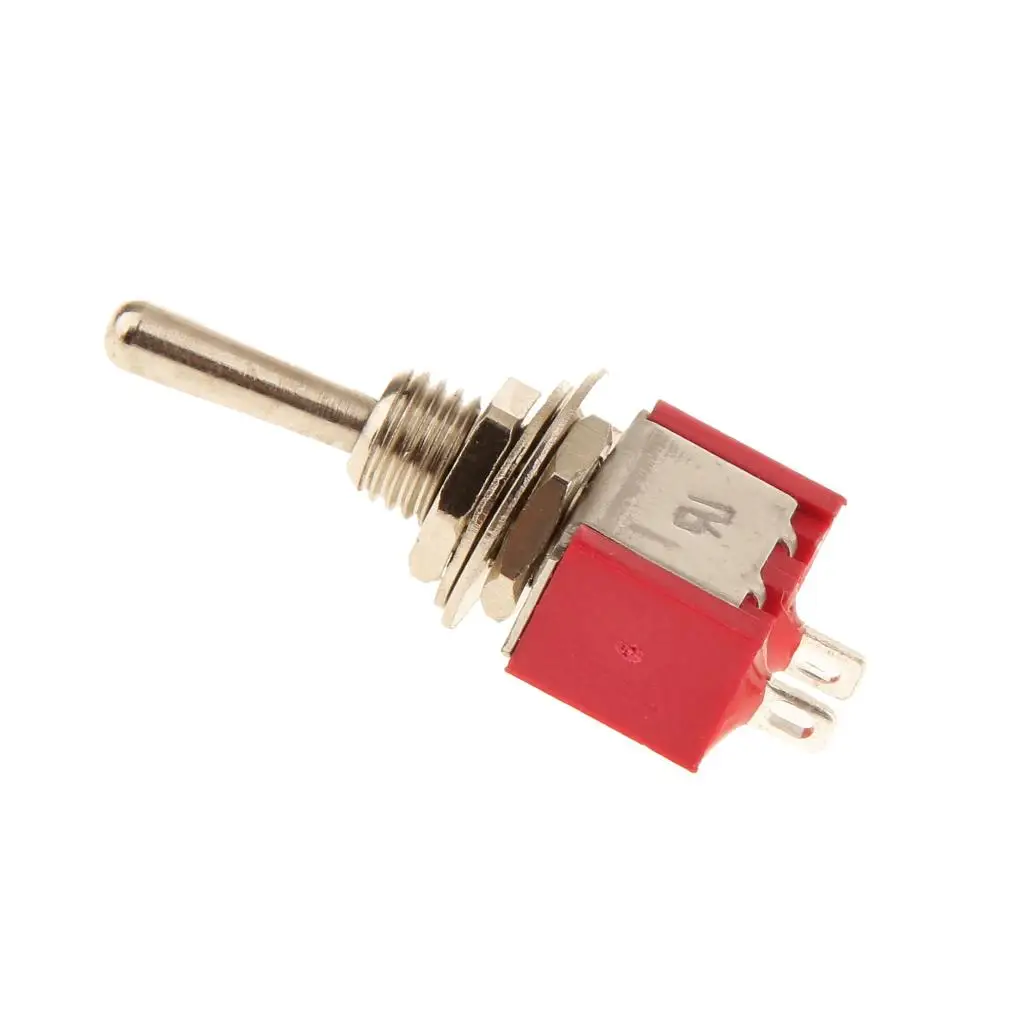 5 x On/Off Mini Miniature Toggle Switch Car Dash Dashboard SPST 2Pin Sales