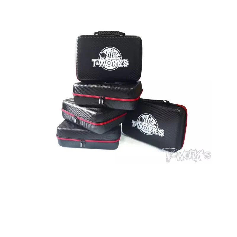 Original T work TT-075-C Compact Hard Case Parts Bag ( L ) 33*23*10cm Professional Rc part