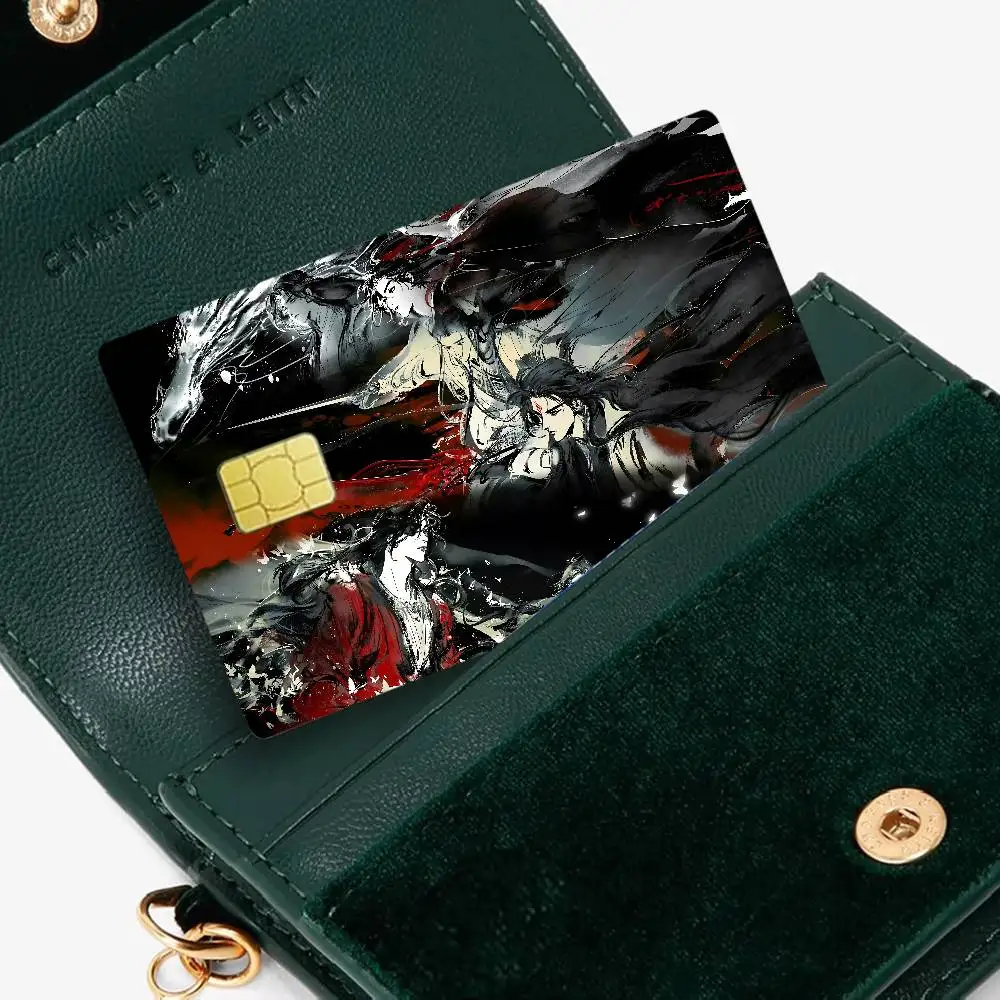 M-Mo Dao Zu Shi Anime Cartoon Sticker Film Skin for Credit Card Debit Bank Bus Card