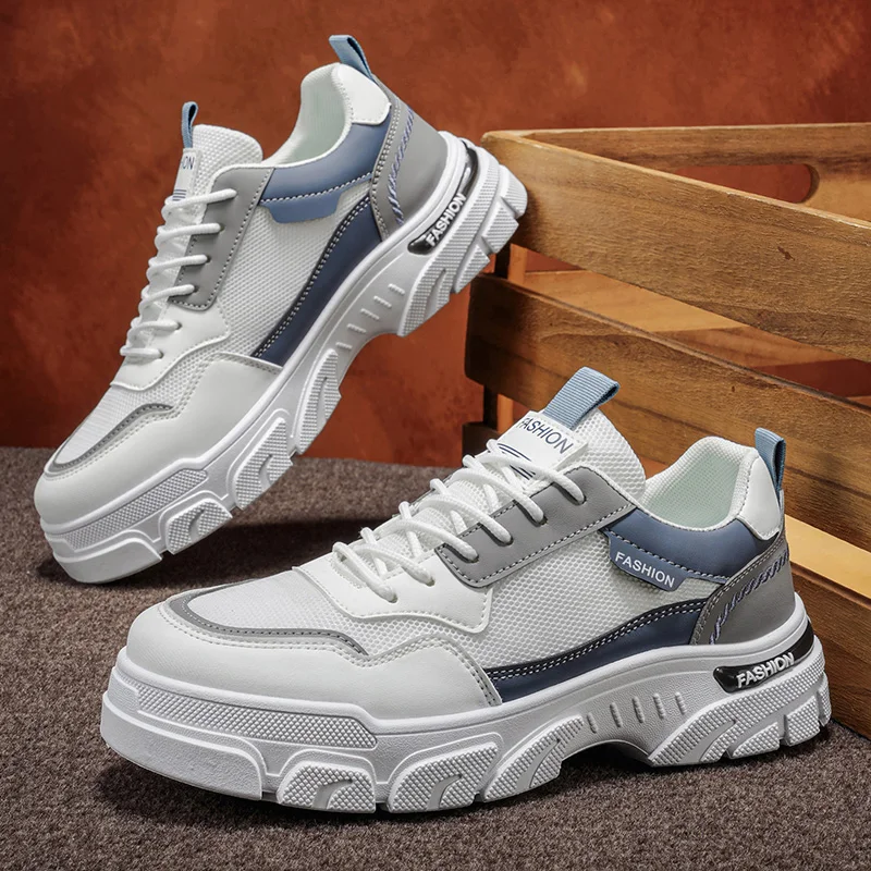 Fashion Men Professional Running Shoes Lightweight and Breathable Sneakers Lace Up Outdoor Sports Tennis Shoes New Casual Shoes