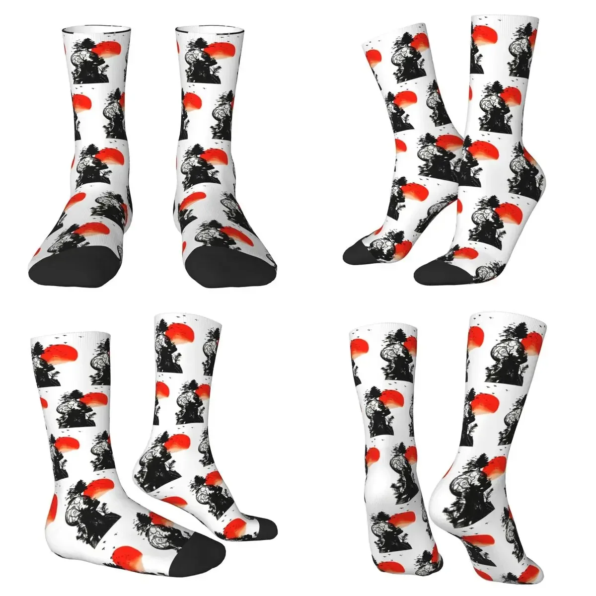 Hangovers Alans Human Tree Men Women Socks Harajuku Super Soft Stockings All Season Long Socks for Unisex Valentine's Day Gifts