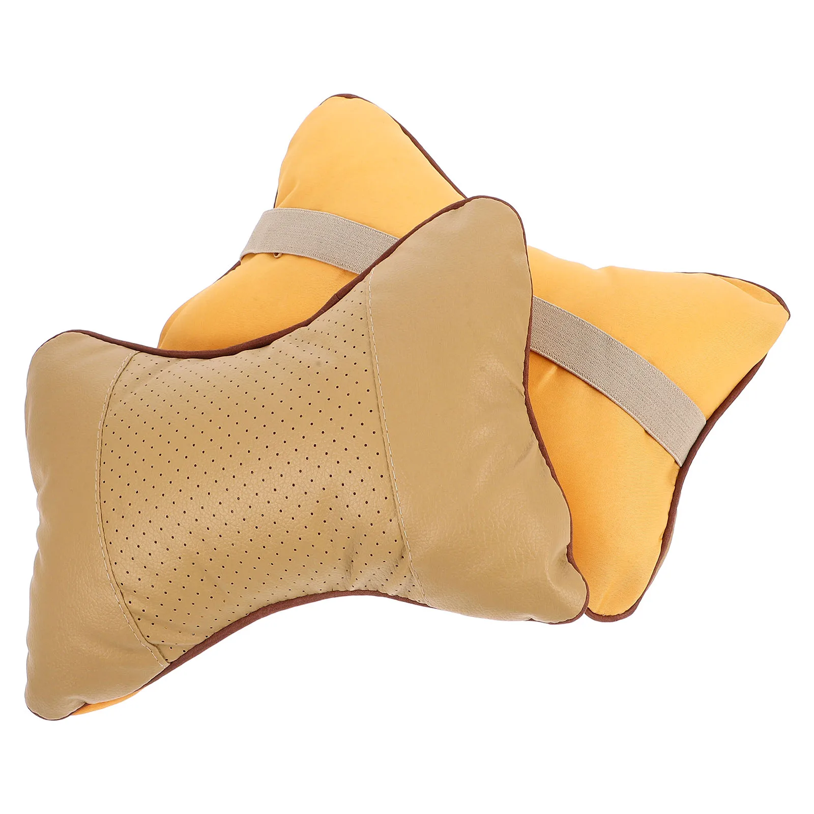 

2Pcs Neck Car Support Neck Protector Cushion Headrest Travel Cervical Universal Soft Comfort Posture Protection