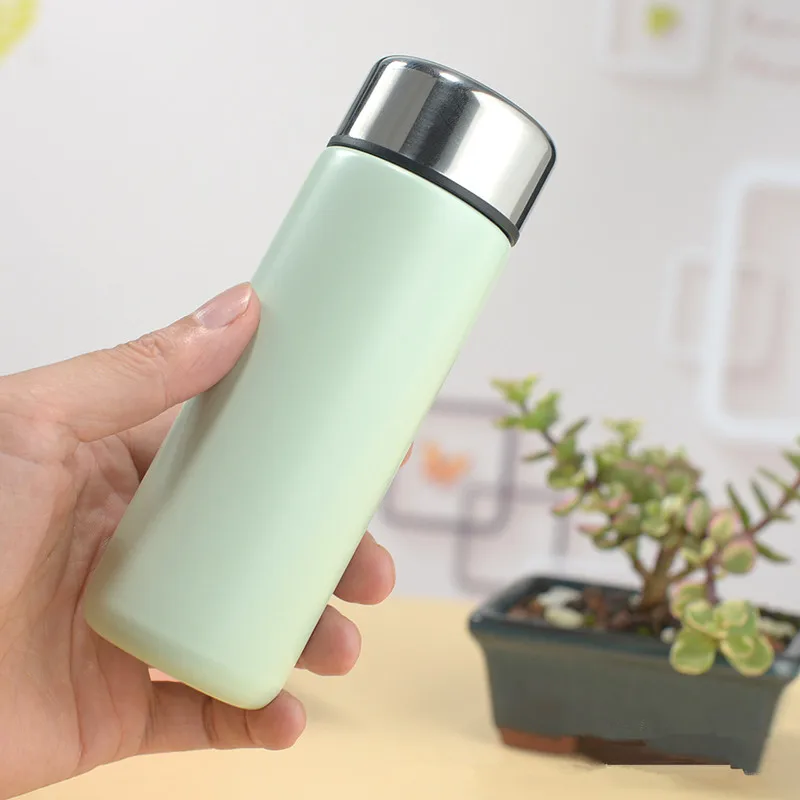 200ML Small Portable 304Stainless Steel Travel Drink Water Bottle Mini Thermos Bottle  Thermoses Coffee Vacuum Flasks Cup