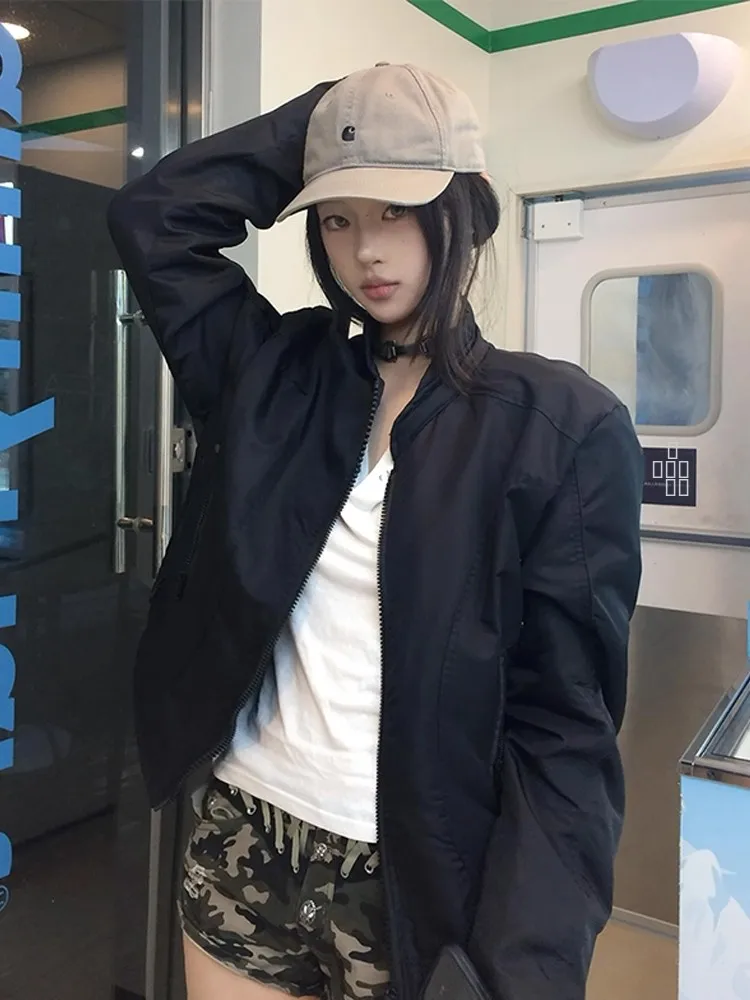 الأمريكية Sle ort سستة البيسبول Jaet الرجال النساء الخريف كلينفيت الوقوف طوق الطيران ملابس خارجية غير رسمية ألياف البوليستر