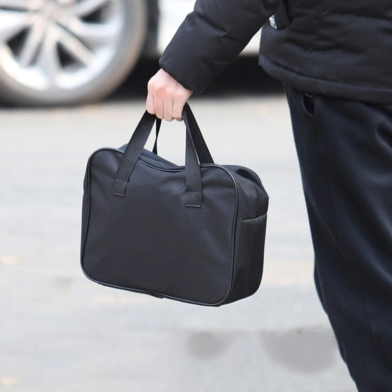 Tool Bag for Men Heavy Duty High Capacity Wide Mouth Tote Construction Worker Electricians Tool Bags Thickened Bag