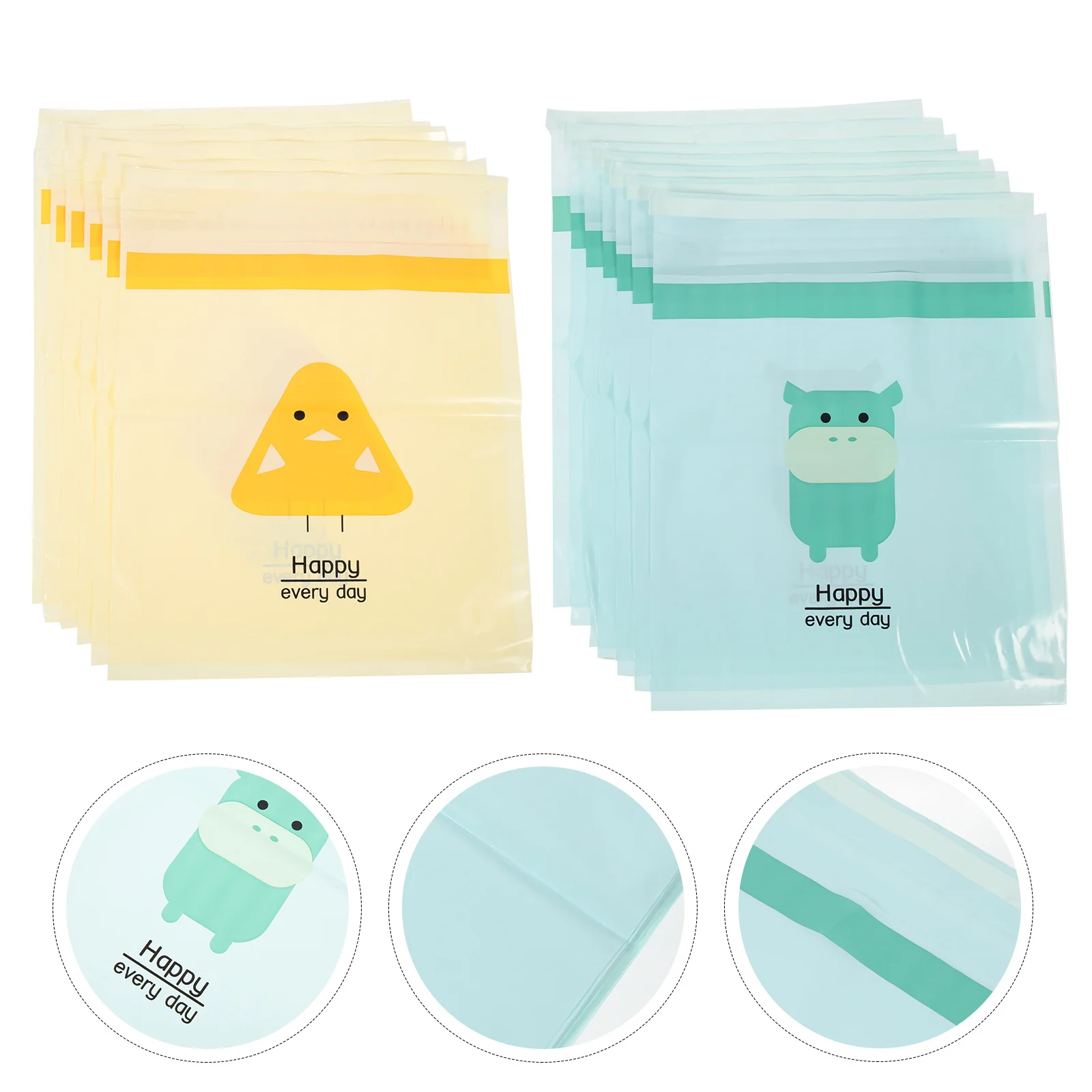 

30Pcs Waterproof Garbage Bags Self-Adhesive Disposable for Car Vehicle Kitchen Office Use Car Trash Bag Auto Garbage Pouch