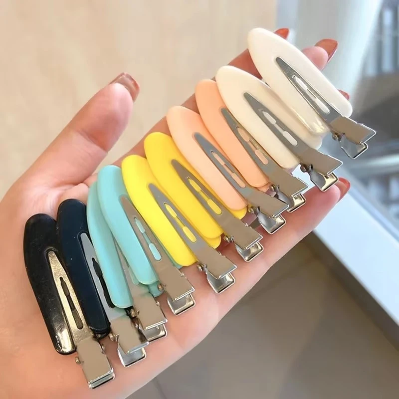 4/8 Stück knickfreie Basic-Haarspangen für Damen, Haarstyling, Make-up, knickfreie Haarnadeln, Haarspangen, modische Haaraccessoires