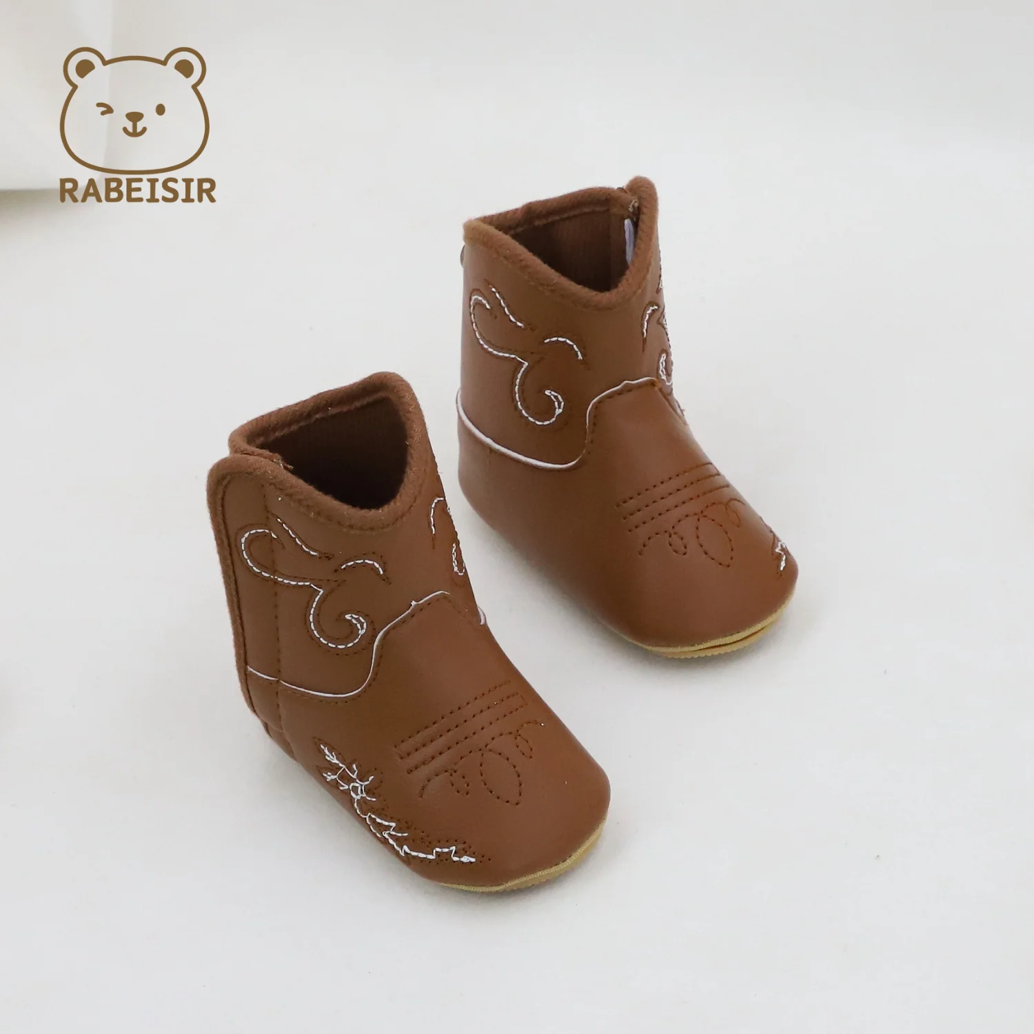 أحذية أطفال للخريف والشتاء، مضادة للانزلاق ومضادة للسقوط، للأطفال من عمر 0 إلى 1 سنة ونصف سنة، قديمة وأنيقة