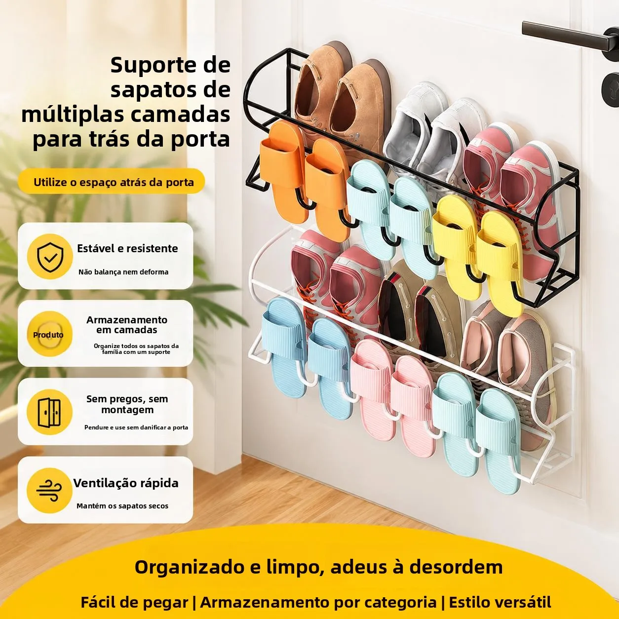 large-capacity-multi-layer-wall-mounted-shoe-rack-integrated-heavy-duty-durable-storage-organizer-carbon-steel-no-drilling-re