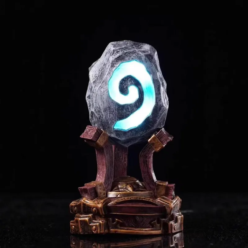 

Hearthstone: Heroes Of Warcraft, мерцающий Hearthstone 1:1, модель настольного компьютера, украшение, игровая периферия, подарки на день рождения