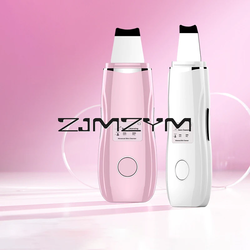 เครื่องขัดผิวด้วยอัลตร้าโซนิกส์ขัดสบู่ล้างหน้าพลั่วลอกเปลือกเครื่องมือยกกระชับใบหน้าไม้พายทำความสะอาดล้ำลึก