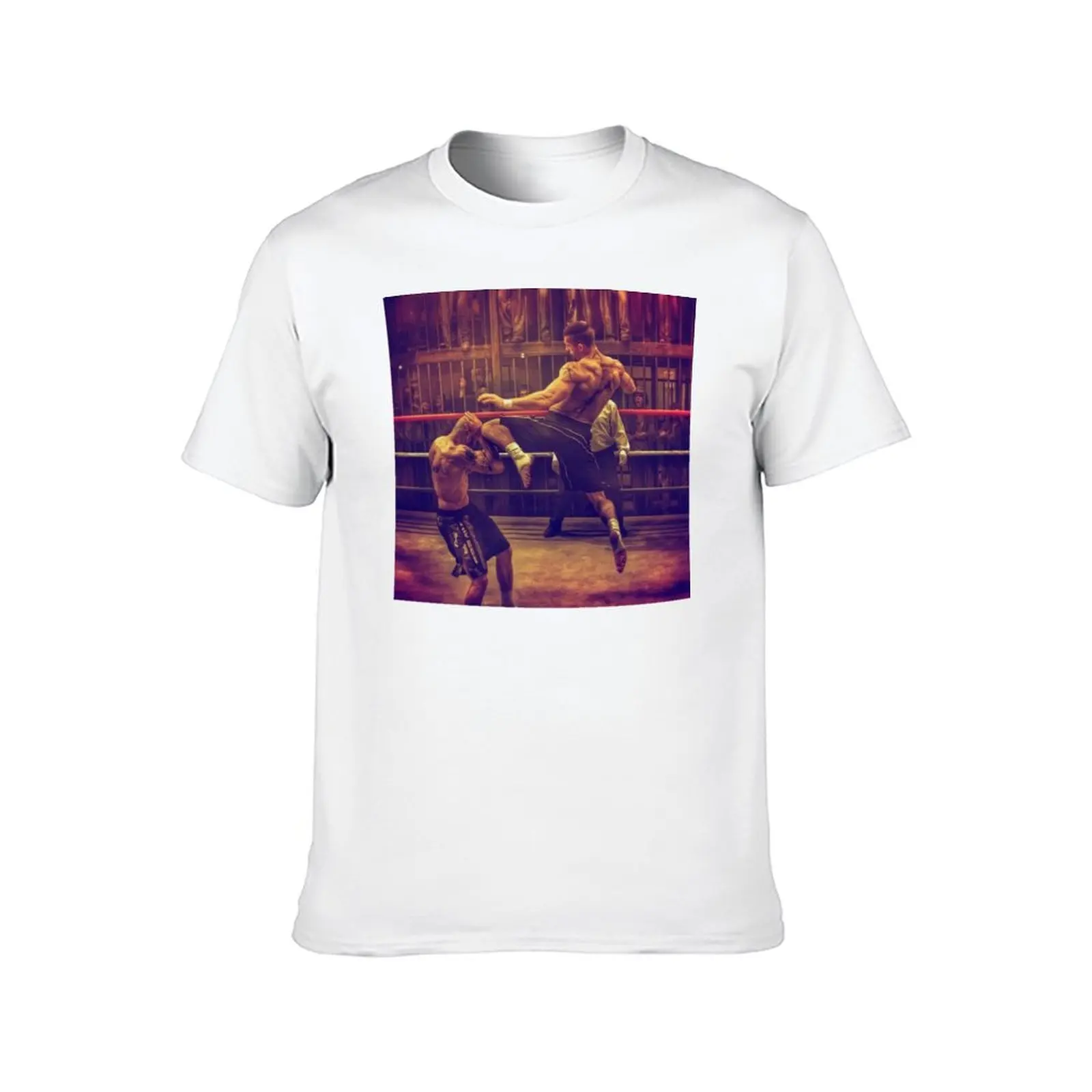 Boyka Flying Kick تي شيرت تي شيرت للرجال g man تي شيرت للرجال تي شيرت #2