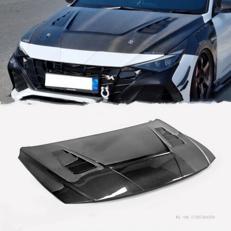 

HOT For Hyunadi N (CN7) EPA-V Type Avante N Vented Hood Elantra Carbon Front Hoods