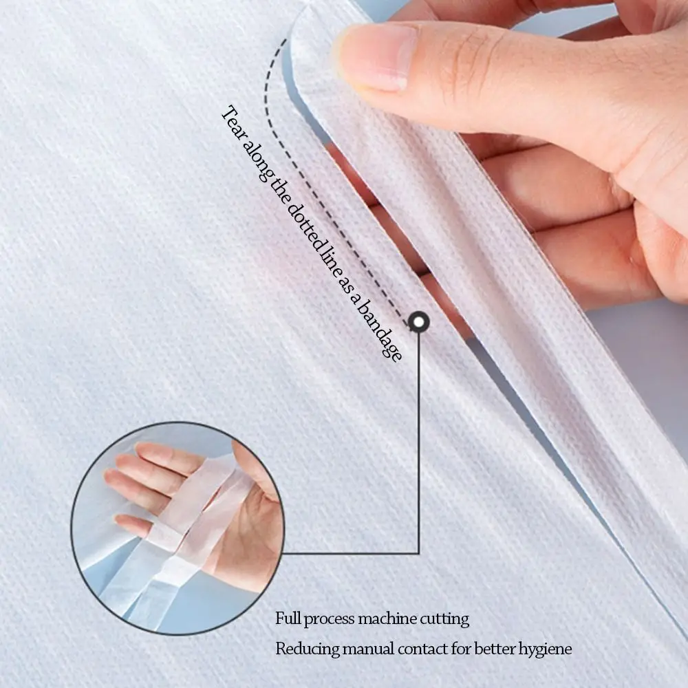 3 / 4-Piece Disposable Bed Sheet Non-Woven Dirty Proof Duvet Cover Pillowcase Thickened Bedding Set Isolation Sheets Hotel