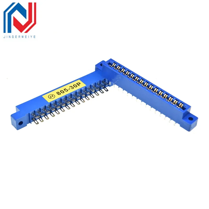 2PCS 805 Strip connector 3.96mm Pitch 12/16/20/24/30/36/44/56P/72 pin PCB Mount Card Edge Connector socket 16P 20P 30P 36P 44P