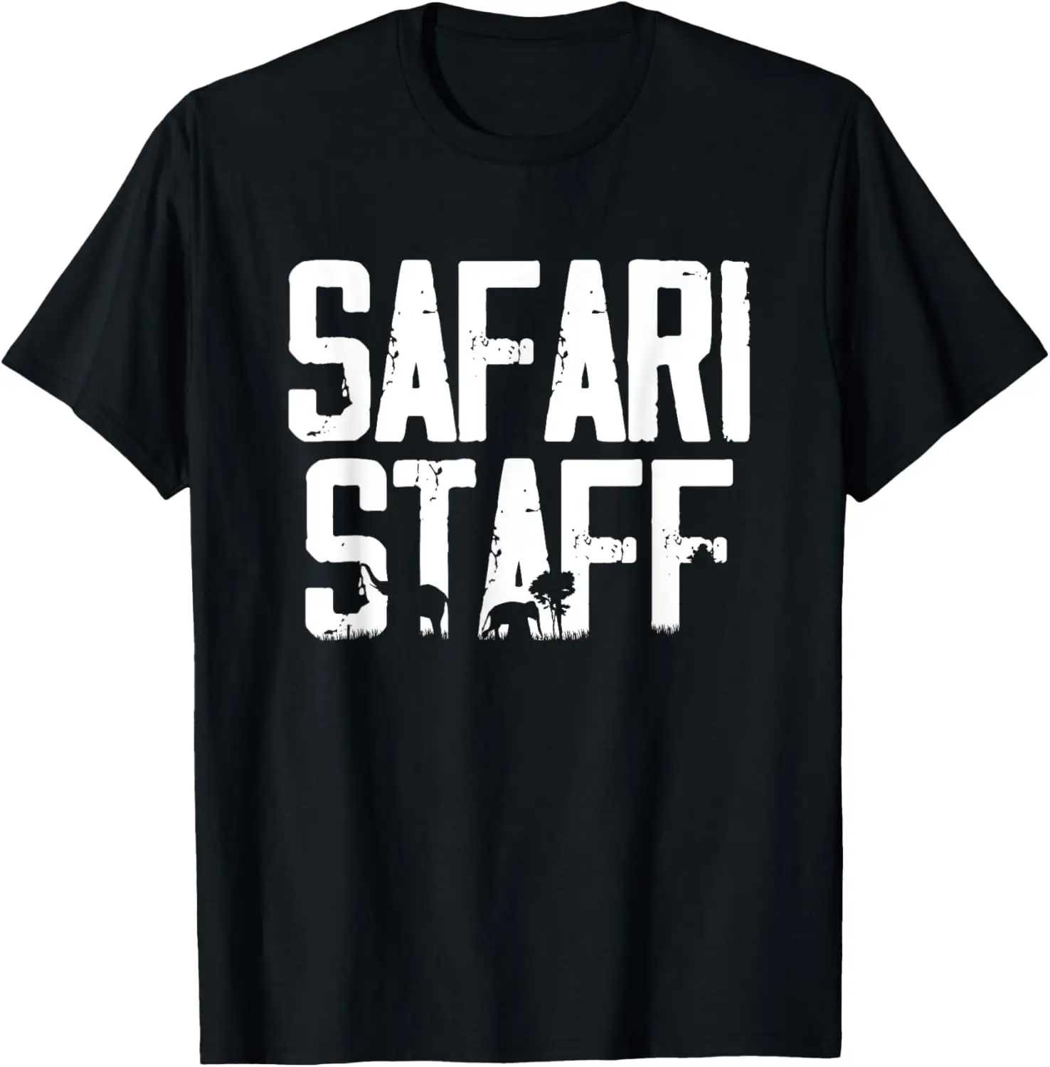 Safari Tour Guide African Safari Squad Zoo Safari Staff T-Shirt