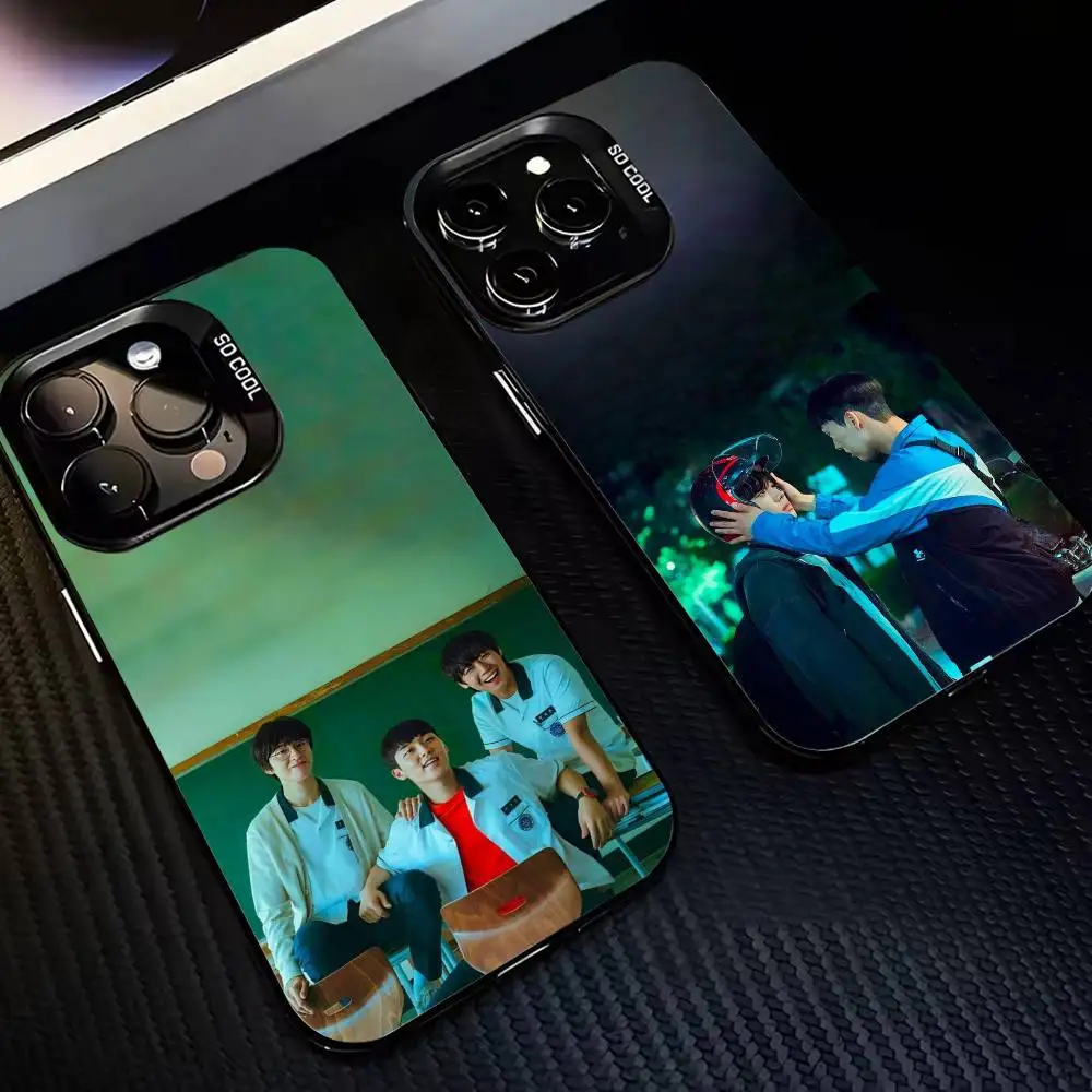 

Weak Hero Class 2 Phone Case For iPhone 17,16,15,14,13,12,11 Plus,Pro Max,XS,Colorful Silver Phone case Funda Cover