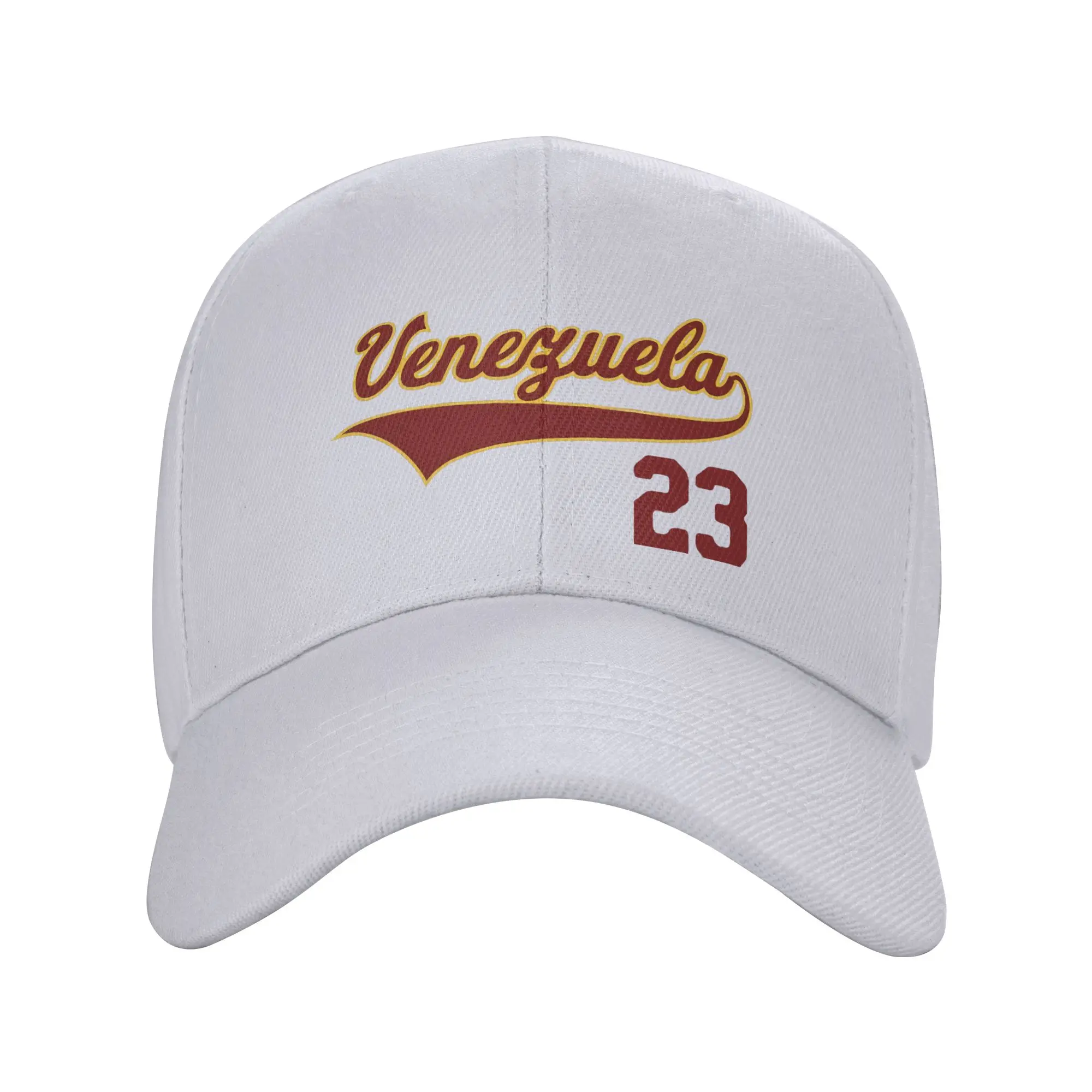 Venezuela Baseball Franela Vinotinto Flat Brim Sun Curved Brim Baseball Cap Office Workers Hats For Women
