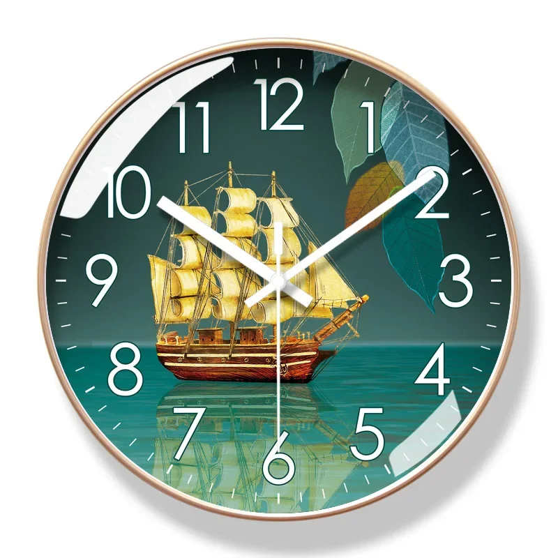 Wall Clock Modern Design Simple Fashion Household Silent Quartz Clock Creative Wall Clock Living Room Decoration Reloj De Pared