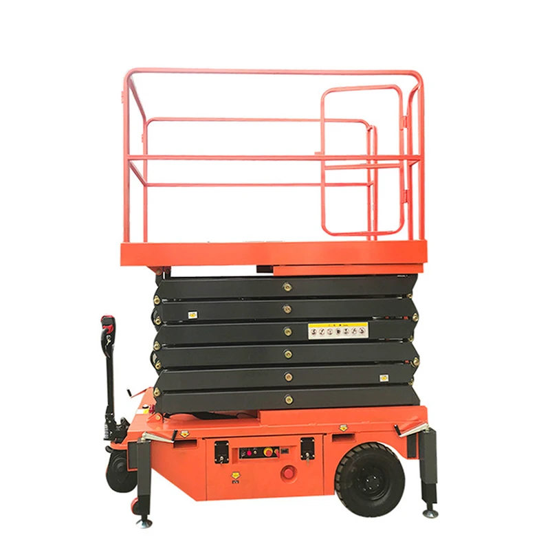

10m Warehouse use hydraulic mobile mini scissor lifts