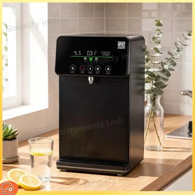 Desktop Water Dispenser Hot Cold Instant Heating Cooling Purifier Alkaline Water Home Office Countertop Drinking