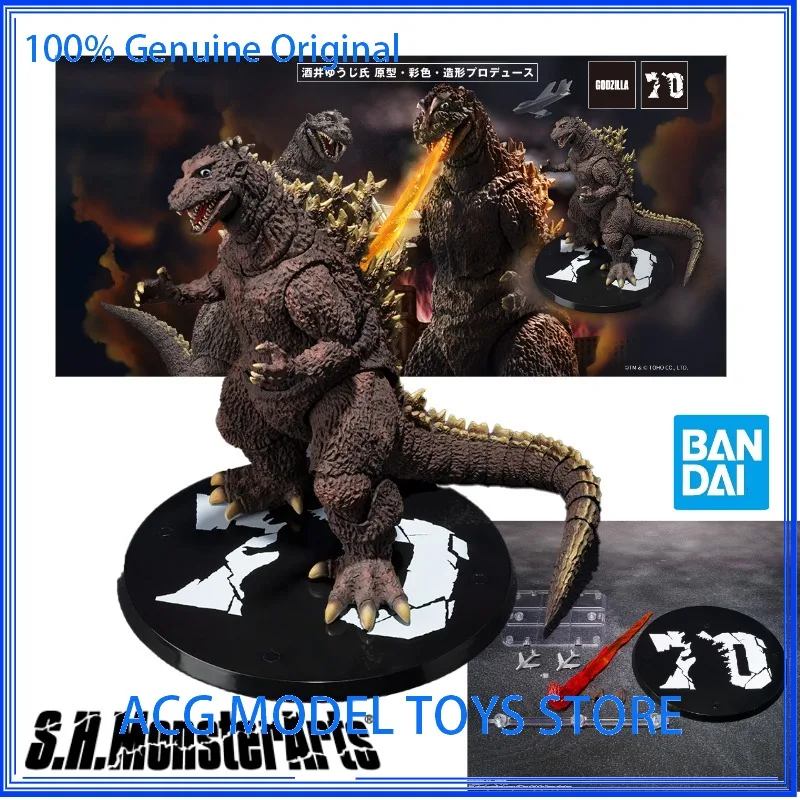 

Bandai S.H.MonsterArts SHM Godzilla GODZILLA (1954) 70th Anniversary Special Ver. Action Figure Toys Collection Model Gift