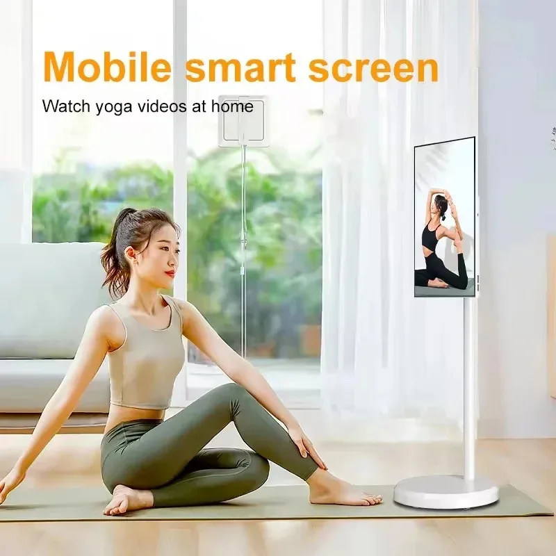 2025 21.5 بوصة 4K تلفزيون ذكي أندرويد 13 Incell شاشة تعمل باللمس تلفزيون مباشر خارجي مع حامل وبطارية 4GB + 64GB / 6GB + 128GB #6